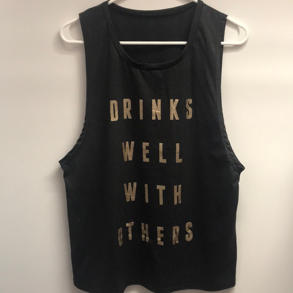 Charcoal Grey tank top
